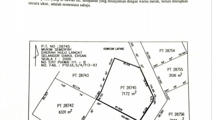 Industrial Land Seksyen 6 Bandar Rinching Semenyih