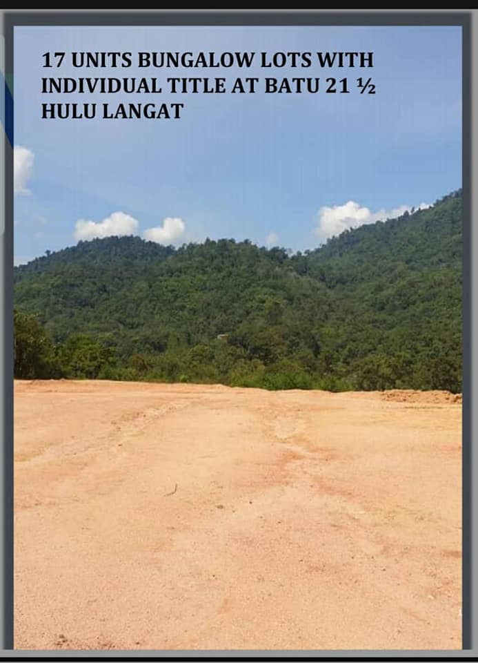 Lot bungalow Sungai Lui