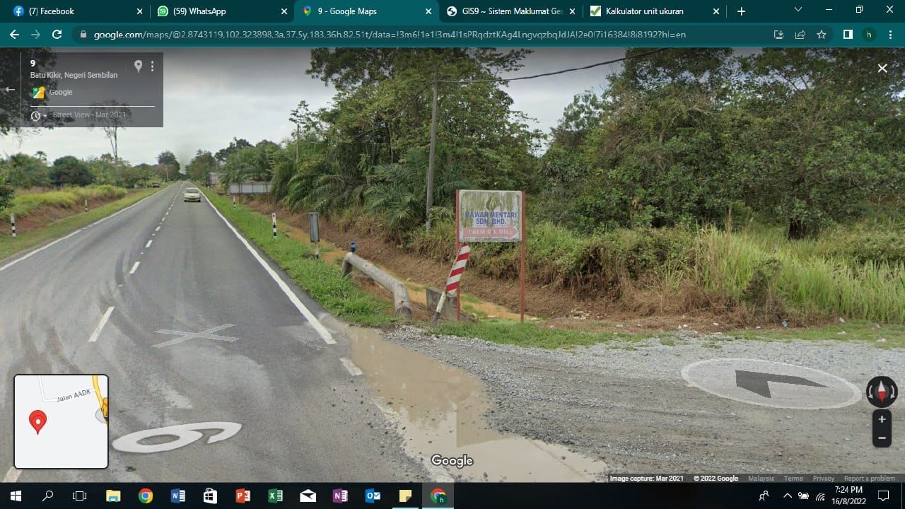 Tanah sawit Kuala Pilah Negeri Sembilan