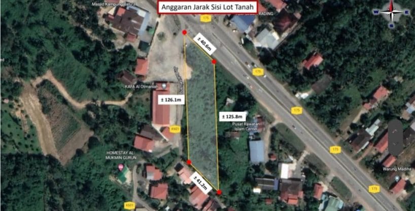 Tanah Tepi Jalan Gurun