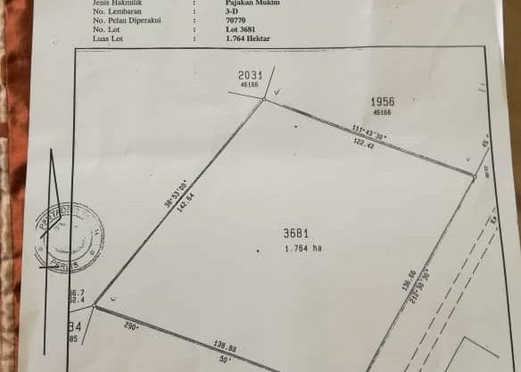 Tanah Titi Tinggi Kaki Bukit Perlis