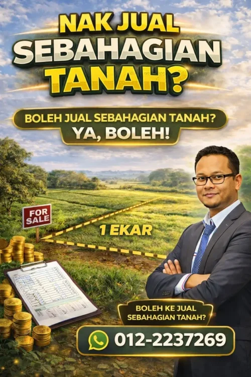 Boleh Jual Sebahagian Tanah
